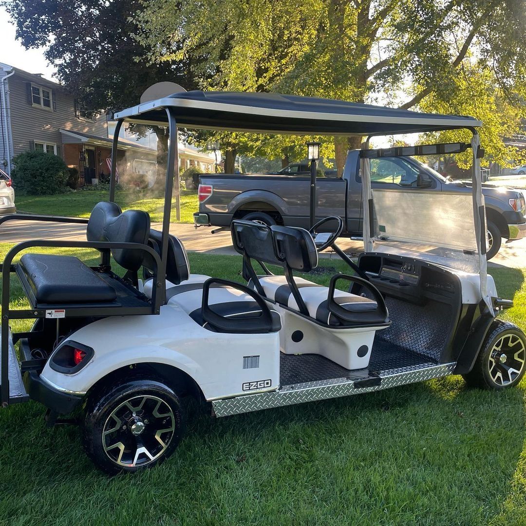 Ezgo Express 6 Passenger 48v Electric Golf Cart - Image 5