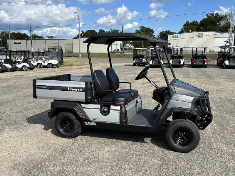 "Versatile cargo bed of the 2024 Yamaha Umax Two EFI Golf Cart, perfect for transporting golf gear or groceries."