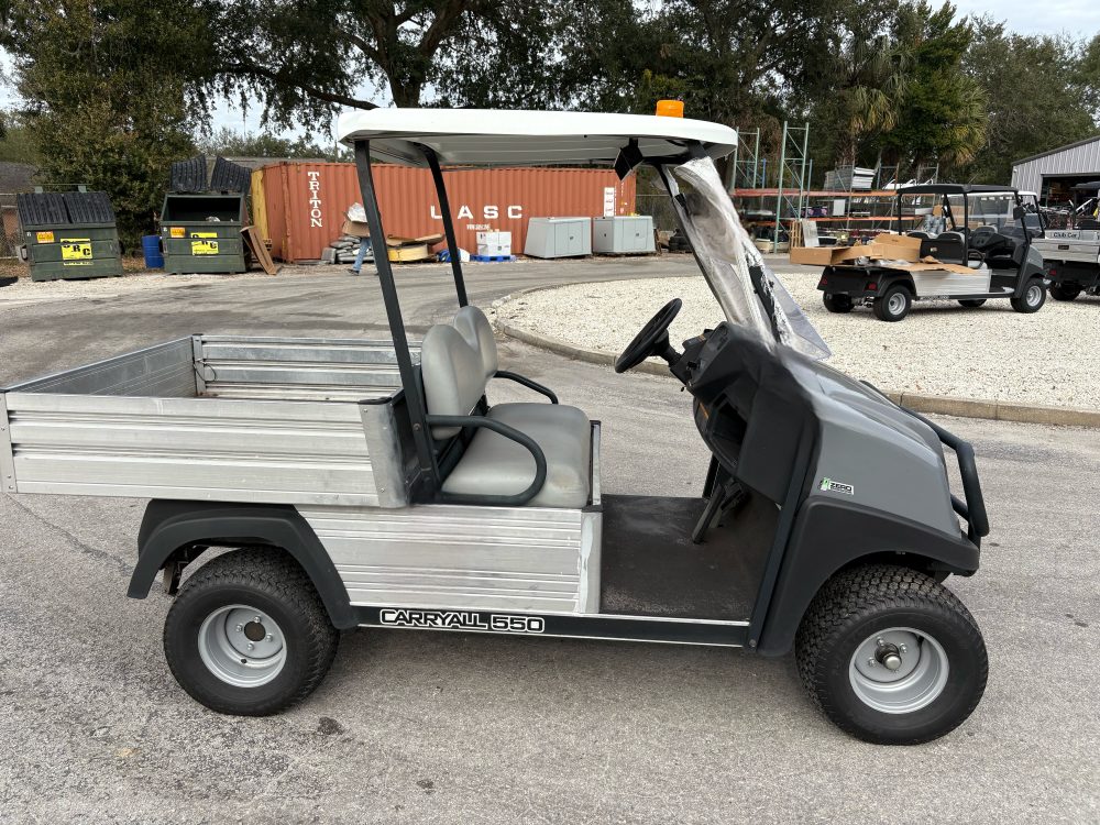The 2021 Grey Club Car Carryall 550 Electric - Image 3