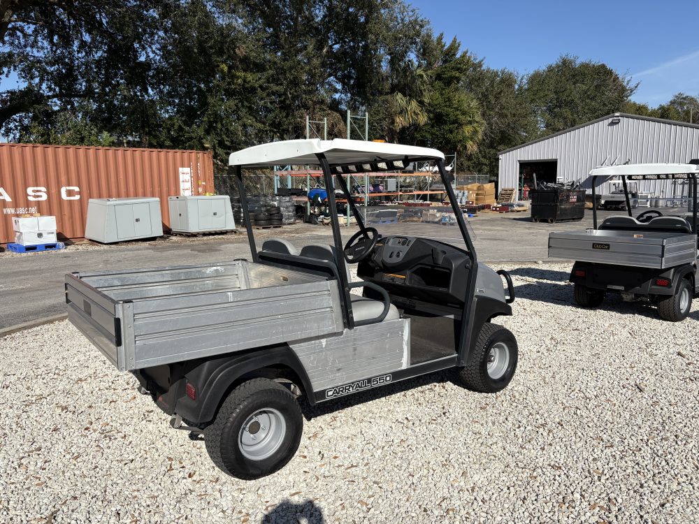 The 2021 Grey Club Car Carryall 550 Electric - Image 4